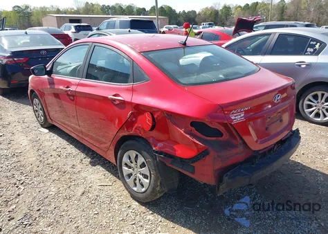 2017 Hyundai Accent Se z USA, uszkodzony, nr VIN KMHCT4AE8HU167910